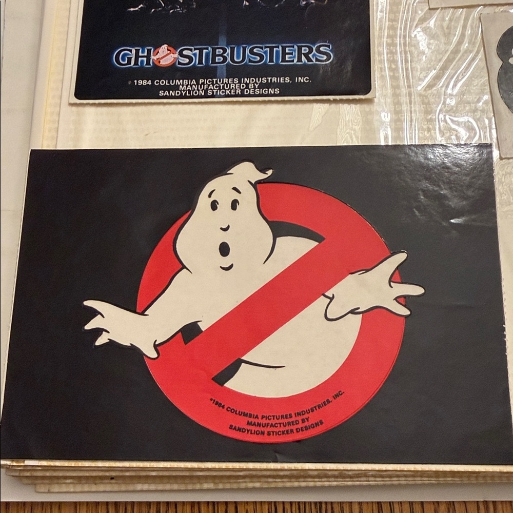 Vintage Ghostbusters Sticker Collection - Picture 7 of 7